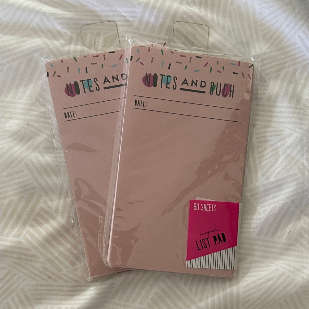 Pink List Pad